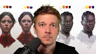 Thumbnail: Painting the Same Portraits Using Different Palettes