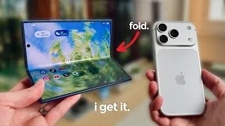 Thumbnail: I Tried the Galaxy Z Fold 7 as an iPhone User - But I Respect Your Time