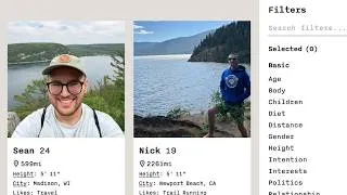 Thumbnail: ANOMALY / demo of the filtering for dating and friends