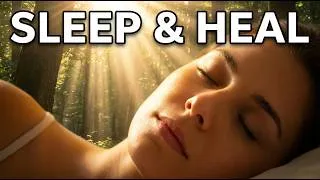Thumbnail: The DEEPEST Healing Sleep Hypnosis: Whole Body Regeneration, Relieve Stress | 432Hz + 528Hz + 741Hz