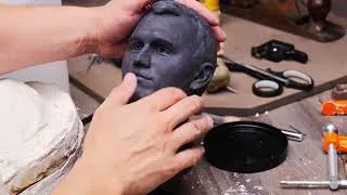 Thumbnail: Finishing, Molding, & Casting Charlie Kirk Sculpture Time Lapse