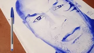 Thumbnail: MIKE TYSON 🇺🇲🥊🖊️ Ballpoint pen drawing