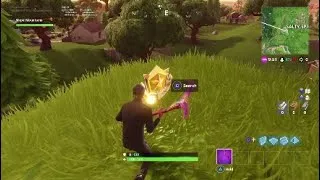 Thumbnail: "Search where the Stone Heads are Looking" Fortnite Week 6 Season 5 Battle Star