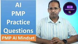 Thumbnail: 10 AI PMP Practice Questions and Mindset