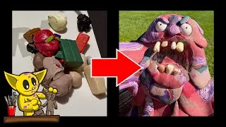 Thumbnail: Making a MoNsTeR out of Scraps of Clay