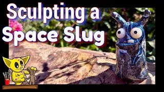 Thumbnail: Sculpting a Space Slug out of Polymer Clay
