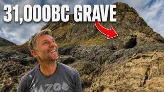 Thumbnail: 2 Days Camping in Britain's Oldest Burial Site | Goat's Hole Cave (Paviland Cave)