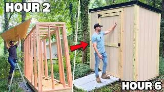 Thumbnail: Build 10, Sell 10, Make $10,000 - How to Build a $1,700 Shed For $700! + Free Plans