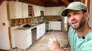Thumbnail: What Happens When A Man Remodels a Kitchen with Zero Female Input? (Kitchen Renovation Timelapse)