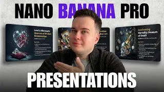 Thumbnail: Make INSANE Presentations with Nano Banana Pro in 60 Seconds for Free
