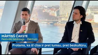 Thumbnail: Osokina Brīvības festivāla Ukrainai 2024 lieldraugs "Elektrum" | preses konference | 04.03.2024.