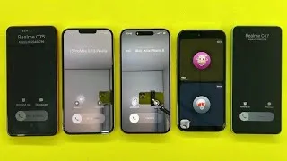 Thumbnail: Realme C67+C75 FAKE Call / Incoming Outgoing Call FaceTime on iPhone Air+16Plus+13ProMax Video Call 
