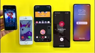 Thumbnail: Skred & Tawasal Pixel6+SamsungA55 Incoming Outgoing Call iPhone 5S & Samsung S24U/ Alarm Redmi N11P