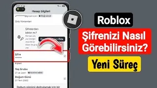 Thumbnail: Roblox Mobile'da Şifrenizi Nasıl Görebilirsiniz? || Roblox Şifrenizi Nasıl Kontrol Edebilirsiniz?