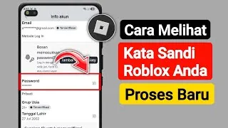 Thumbnail: Cara Melihat Kata Sandi Anda di Roblox Mobile || Cek Kata Sandi Roblox Saat Ini