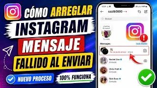 Thumbnail: Cómo solucionar el error "No se pudo enviar el mensaje" en Instagram (2026)