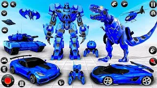 Thumbnail: Dino Robot Jet Bike Car Transformation Dinosaur Game New 2026 Fight in City - Android Gameplay