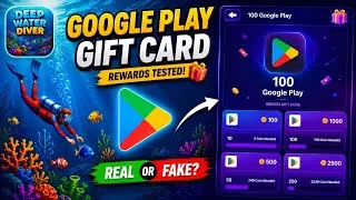 Thumbnail: Deep Water Diver Review | Google Play Gift Card Test | Is It Worth Trying?
