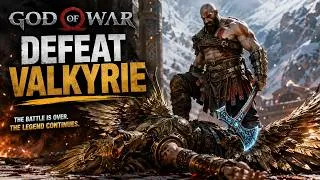 Thumbnail: I DEFEATED THE VALKYRIE! 😱🔥 | God of War | Epic Boss Fight | 1080p 60FPS