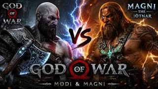 Thumbnail: GOD OF WAR | KRATOS vs MAGNI & MODI ⚔️ Epic Boss Fight | 1080p 60FPS RTX 4050