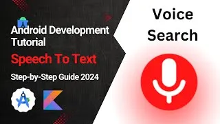 Thumbnail: Voice Search | Speech To Text - Android Studio - Kotlin