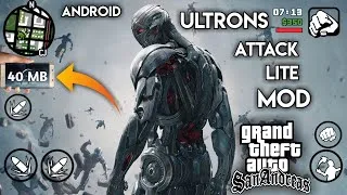 Thumbnail: GTA SA Ultrons Attack Lite Mod Android by AndroKaran