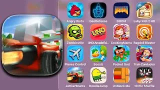 Thumbnail: Jet Car Stunts - Gameplay Review, Walkthrough - App Store 2009 iOS Top Games