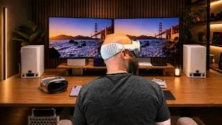 Thumbnail: I Built the Most Unreasonable Mac Desk Setup!