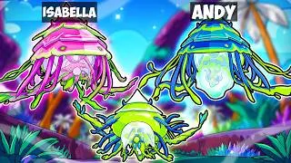 Thumbnail: Having A FLYING JELLYFISH Family In Creatures Of Sonaria! (Roblox)