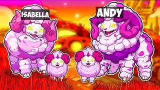 Thumbnail: Having A SHEEP Family In Creatures Of Sonaria! (Roblox)