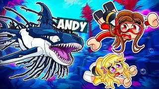 Thumbnail: Surviving 100 Days As A KILLER WHALE In Creatures Of Sonaria! (Roblox)