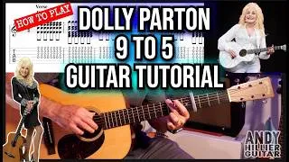 Thumbnail: Dolly Parton 9 To 5 Guitar Tutorial | Easy Chords & Strumming