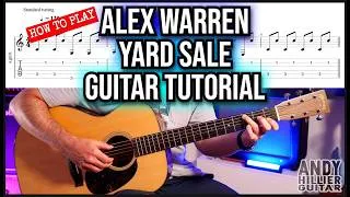 Thumbnail: Alex Warren Yard Sale Guitar Tutorial