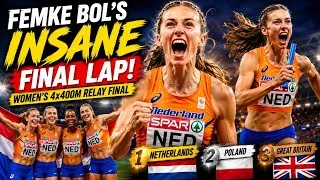 Thumbnail: 🔥 INCREDIBLE FEMKE BOL'S INSANE Final Lap SHOCKED The World! | Women's 4x400m Relay Final😱