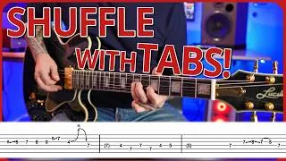 Thumbnail: SHUFFLE ALONG with this BLUES in A // with TABS