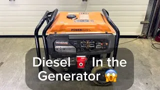 Thumbnail: Diesel in a Generac Generator - What to do now?