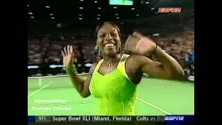 Thumbnail: Serena hits bomb ace leaving just 1 more point to wrap up AO '07 SLAM & another Sharapova beatdown!!