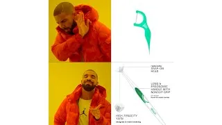 Thumbnail: start flossing.