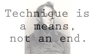 Thumbnail: études stopped being about technique a long time ago