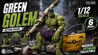 Thumbnail: The ULTIMATE 1/12 Hulk? 🟢 Green Golem GS003 Showcase