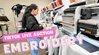 Thumbnail: I Embroider Products for TikTok Live... Here's How Much I made!