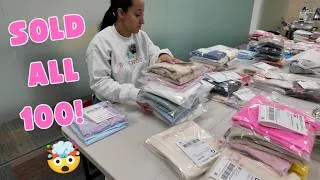 Thumbnail: I Sold 100 items on my First TikTok LIVE Auction | How much did I make?