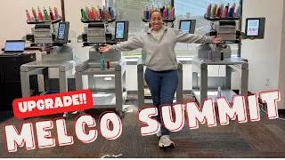 Thumbnail: Upgrading My Embroidery Machines to NEW MELCO SUMMITS!