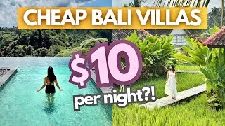 Thumbnail: Top 5 CHEAP Paradise Villas in Bali 2026 (w/ Prices!) • Ubud, Canggu, Seminyak • Budget Travel Guide