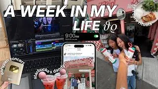 Thumbnail: SUMMER WEEK IN MY LIFE VLOG ⭐ enhypen concert, starbucks dandy event, easy workout + self care reset