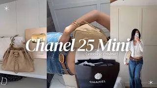 Thumbnail: CHANEL 25 MINI REVIEW | Unboxing, First Impression, How to Buy, + Styling Tips (Is it Worth it?)