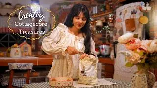 Thumbnail: 🌧️Creating Grandma Cottagecore Treasures on a Rainy Summer Day🧺