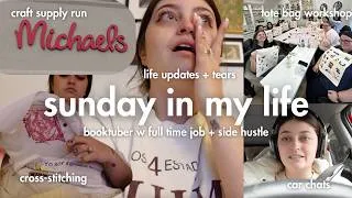 Thumbnail: sunday vlog 📹 michaels trip, tote bag workshop & honest chats