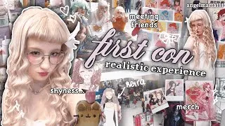 Thumbnail: *REALISTIC* FIRST CONVENTION VLOG 🩰🦢 meeting friends, buying merch, food | Reira (Nana) cosplay
