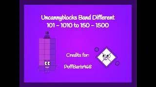 Thumbnail: Uncannyblocks Band Different 1 Year Remastered 101 - 1010 to 150 - 1500